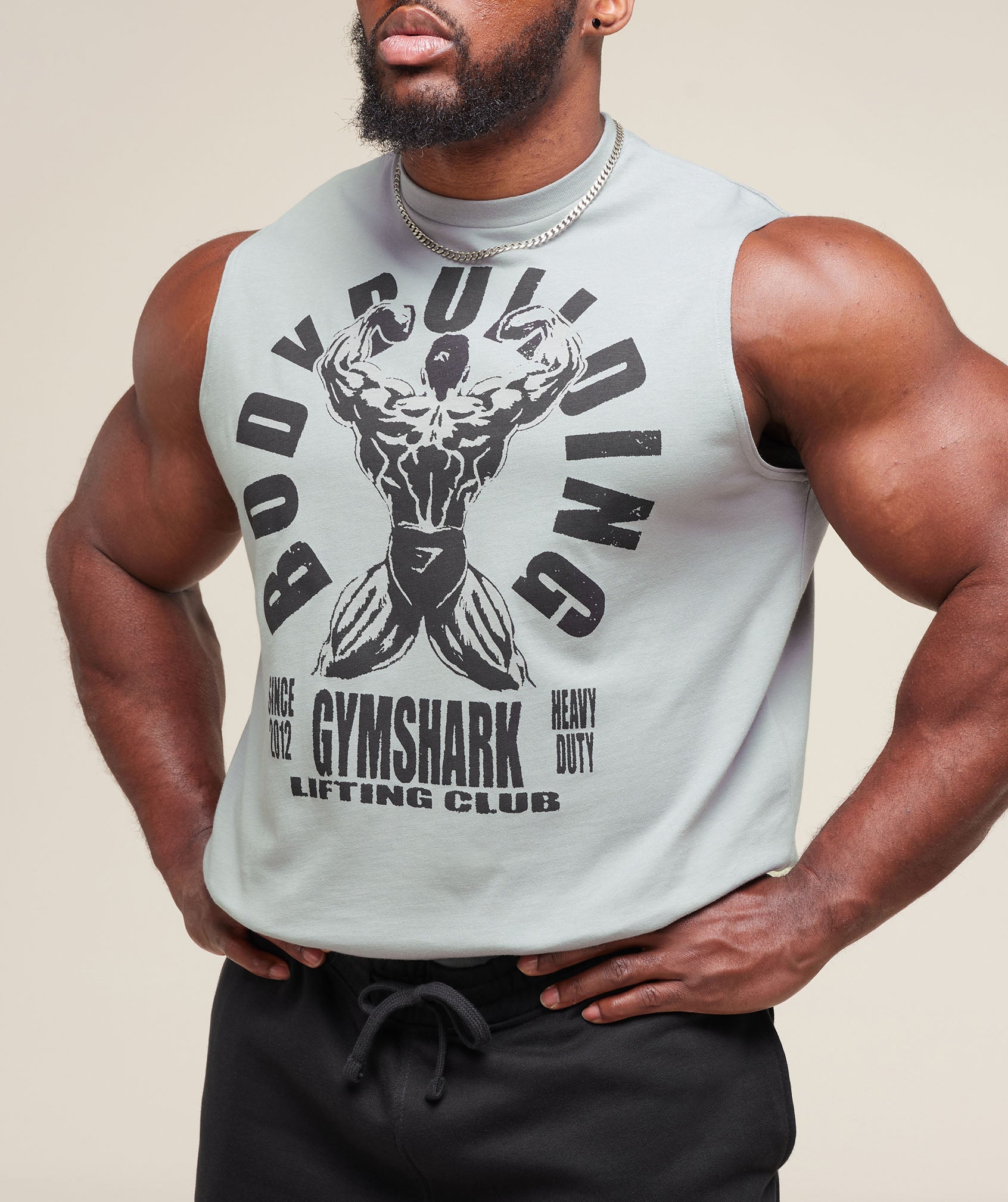 Gymshark Lifting Club Flex Tank Smokey Grey