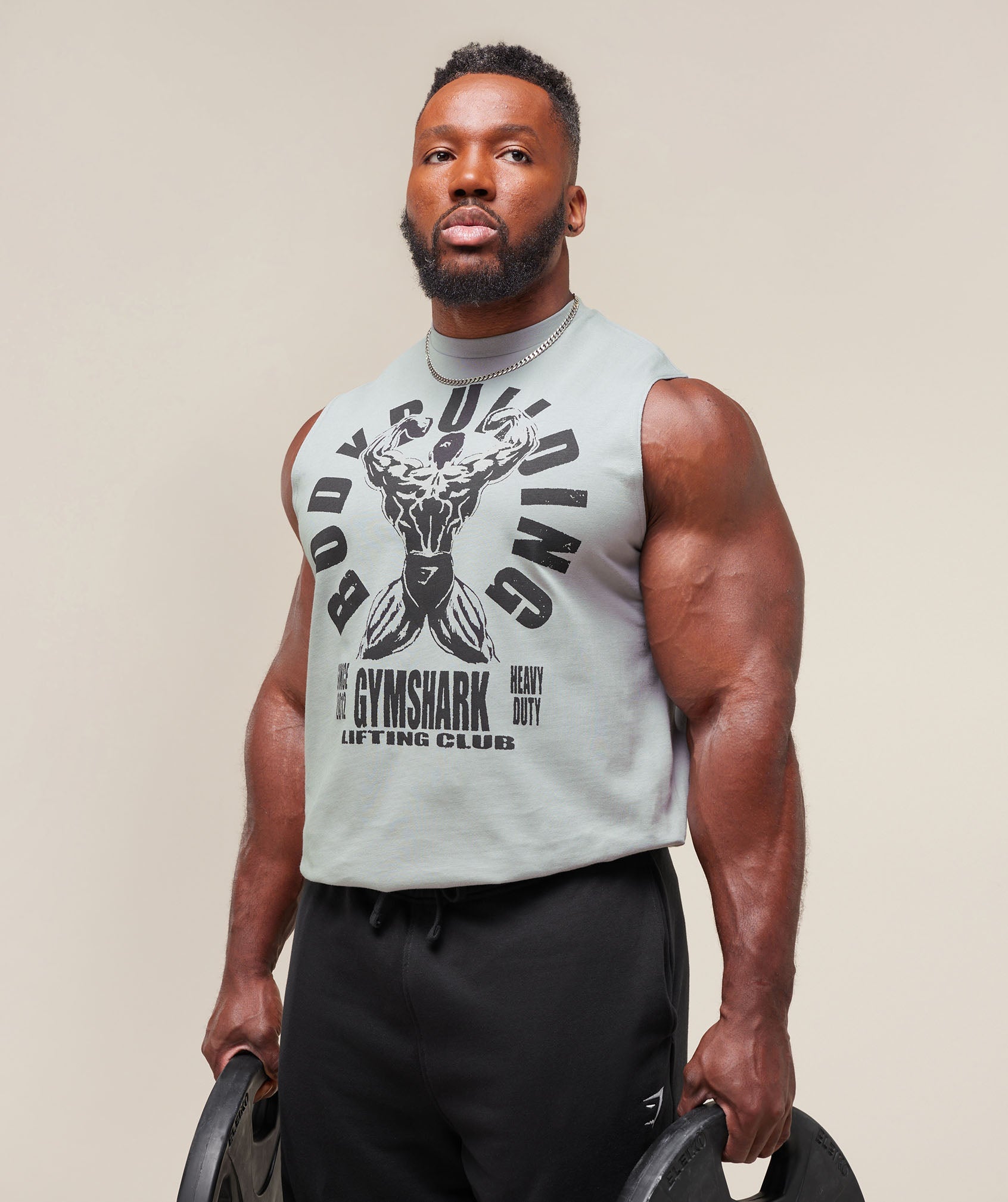 Gymshark Lifting Club Flex Tank Smokey Grey