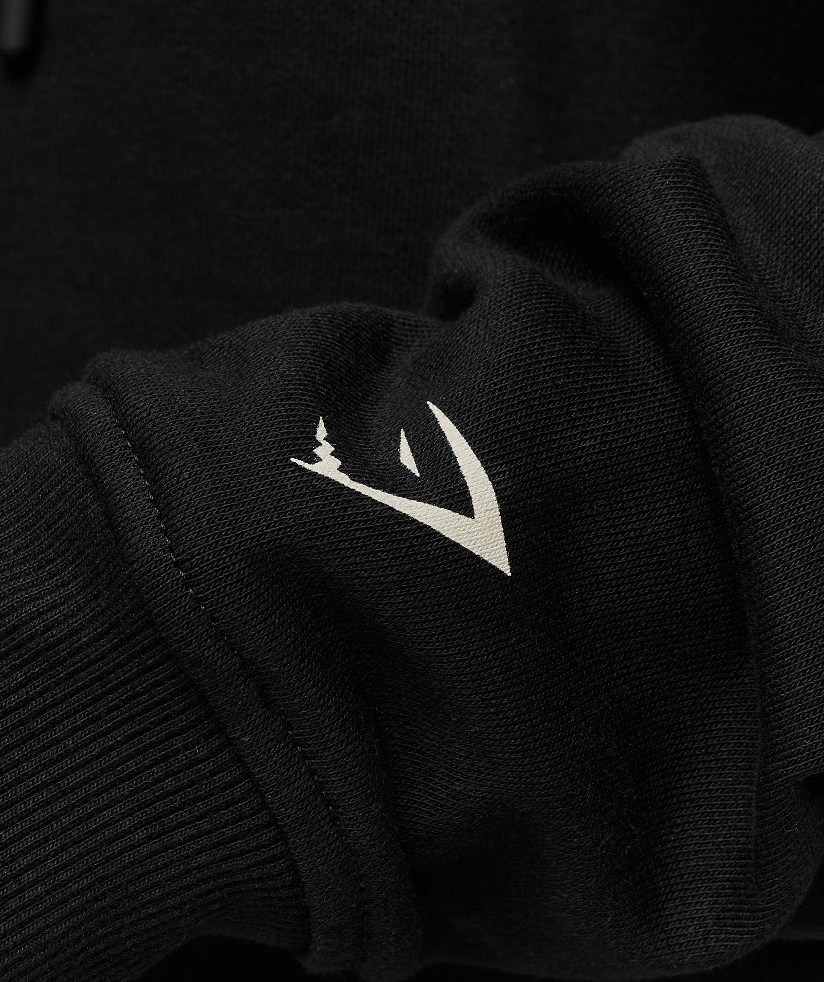 Women's Gymshark Lifting Club Graphic Oversized Hoodie Black