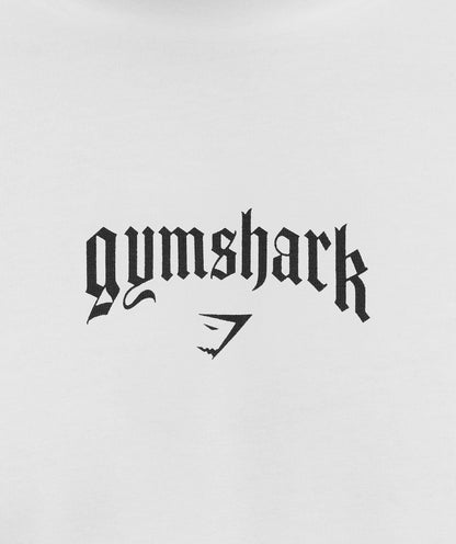 Gymshark Outline Graphic T-Shirt White