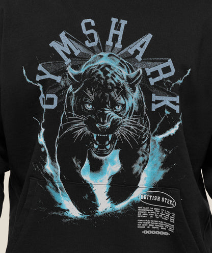 Gymshark Panther Graphic Hoodie Black