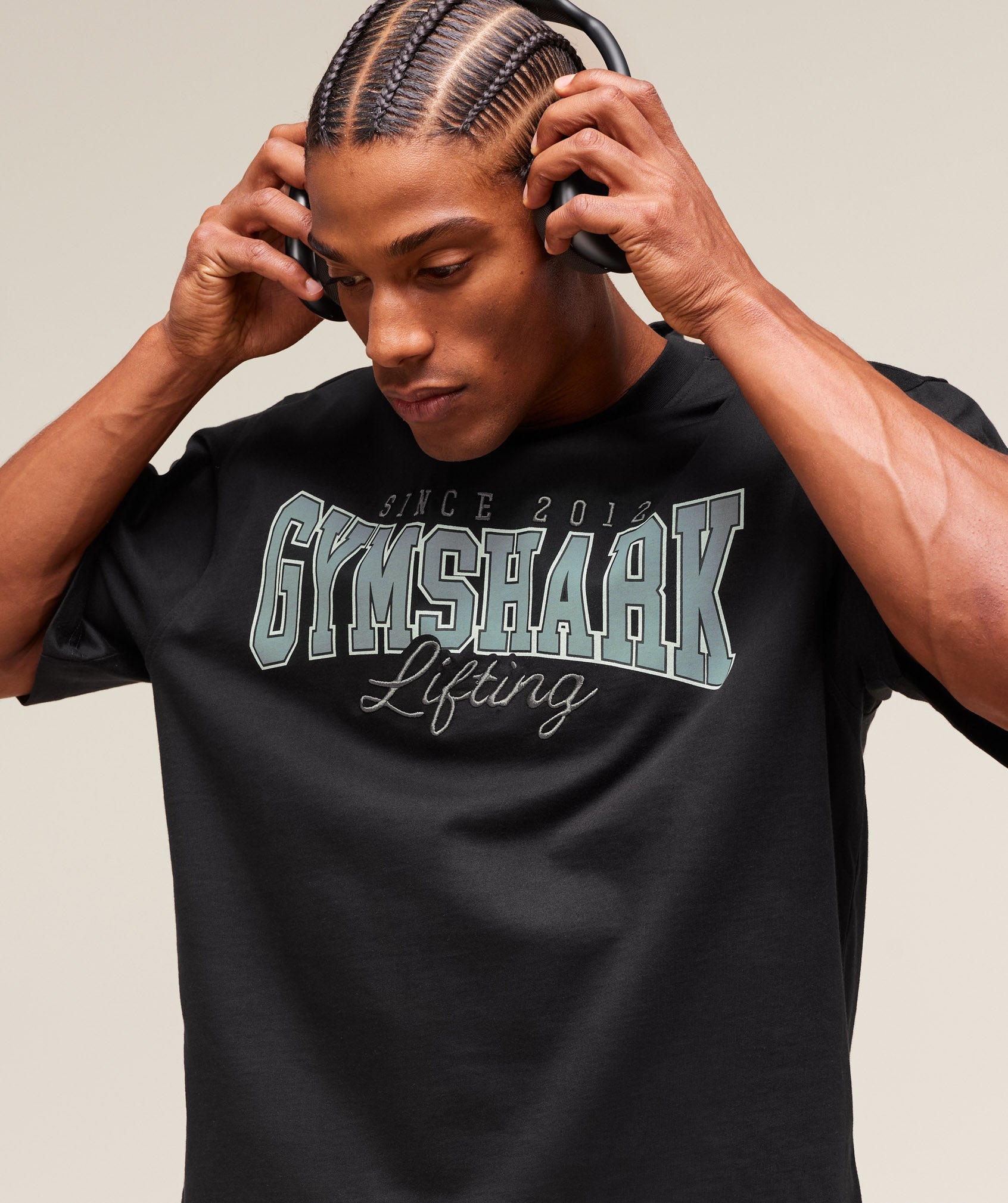 Gymshark Lifting Essentials T-Shirt Black
