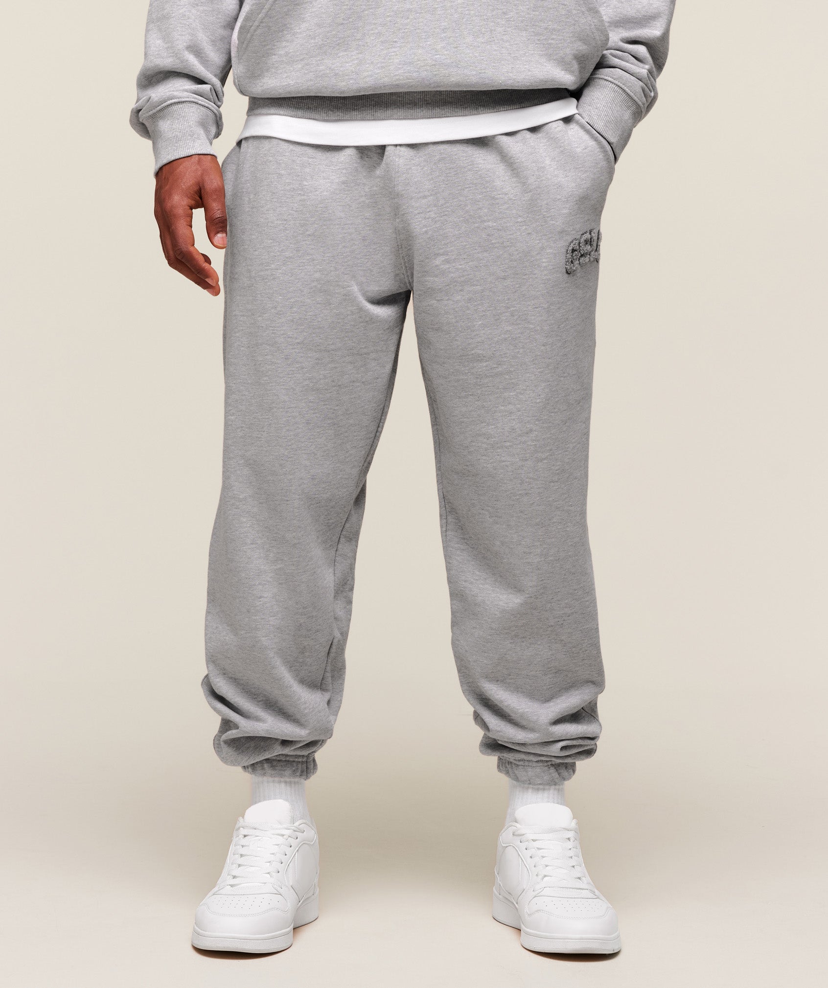 Gymshark Gslc Joggers Light Grey Core Marl