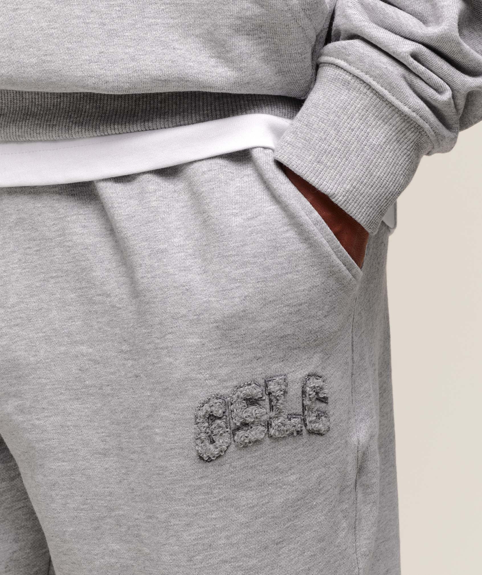 Gymshark Gslc Joggers Light Grey Core Marl