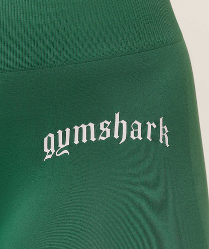 Women's Gymshark Strength Department Leggings Lift Green