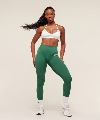 Women's Gymshark Strength Department Leggings Lift Green