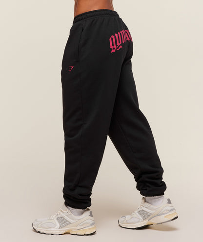 Women's Gymshark Strength Department Joggers Black