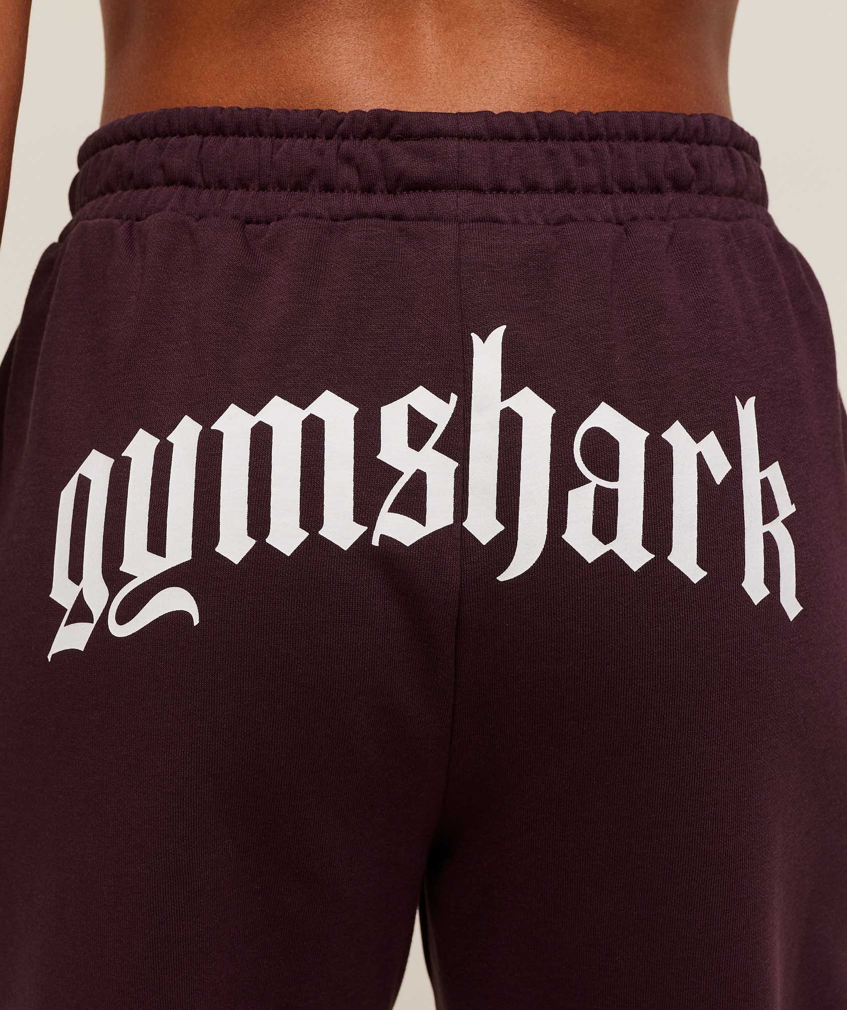 Women's Gymshark Strength Department Joggers Cherry Purple