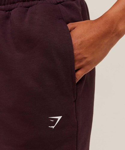 Women's Gymshark Strength Department Joggers Cherry Purple