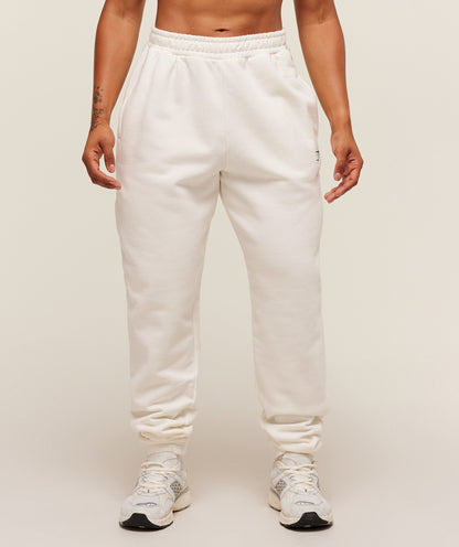 Women's Gymshark Strength Department Joggers Soft White