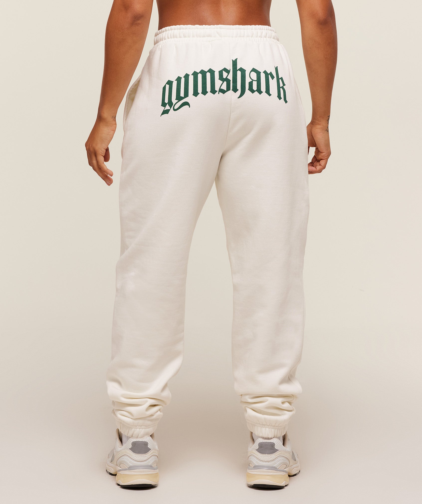 Women's Gymshark Strength Department Joggers Soft White