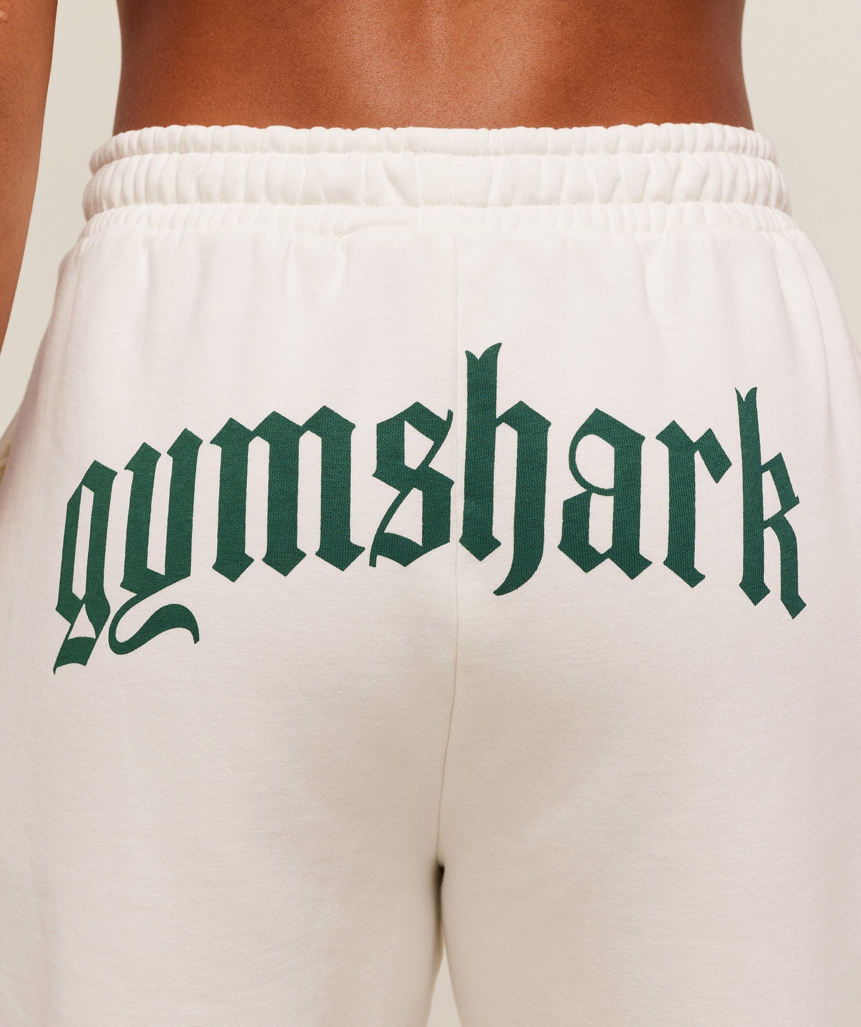 Women's Gymshark Strength Department Joggers Soft White