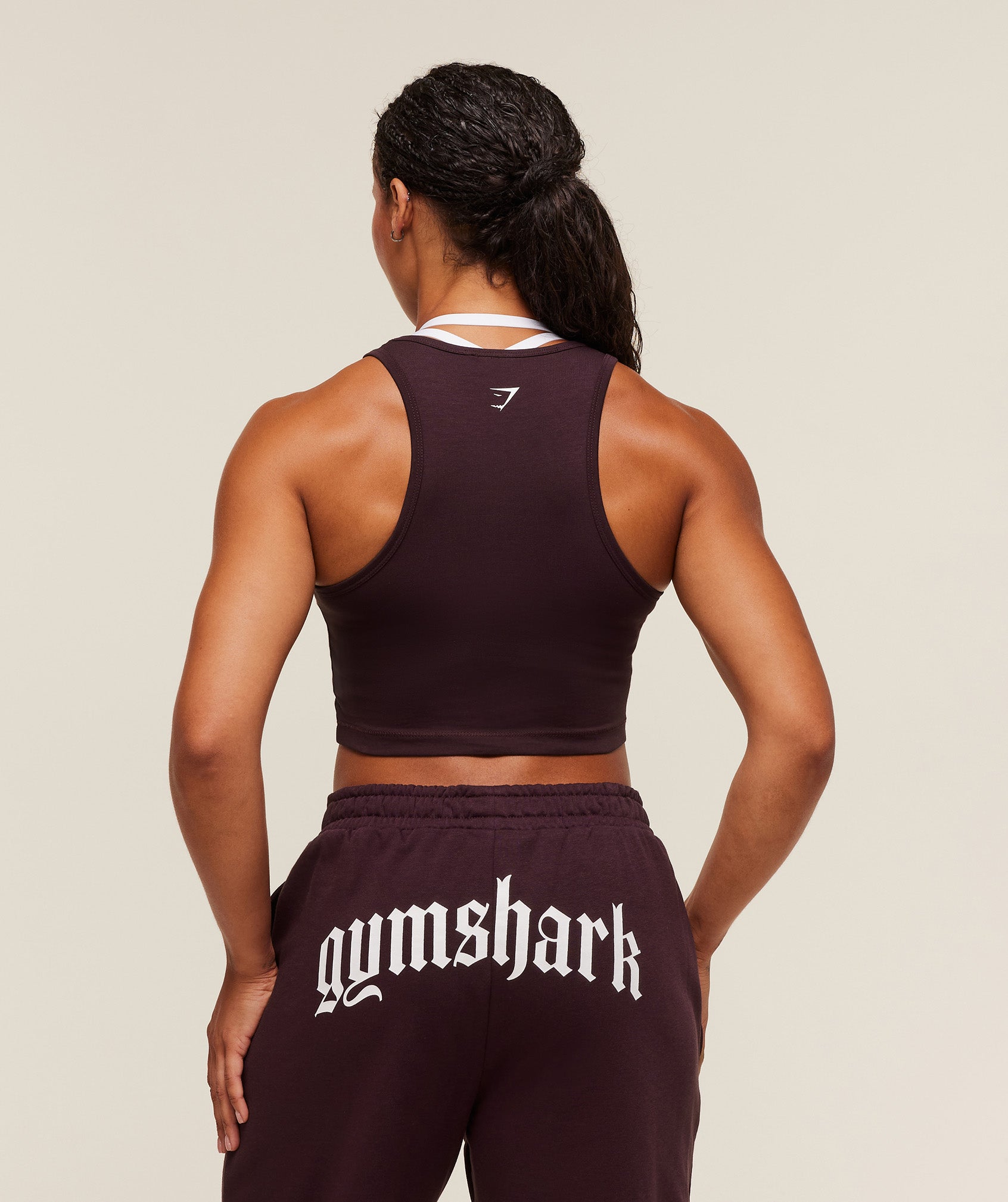 Women's Gymshark Strength Department Tank Cherry Purple