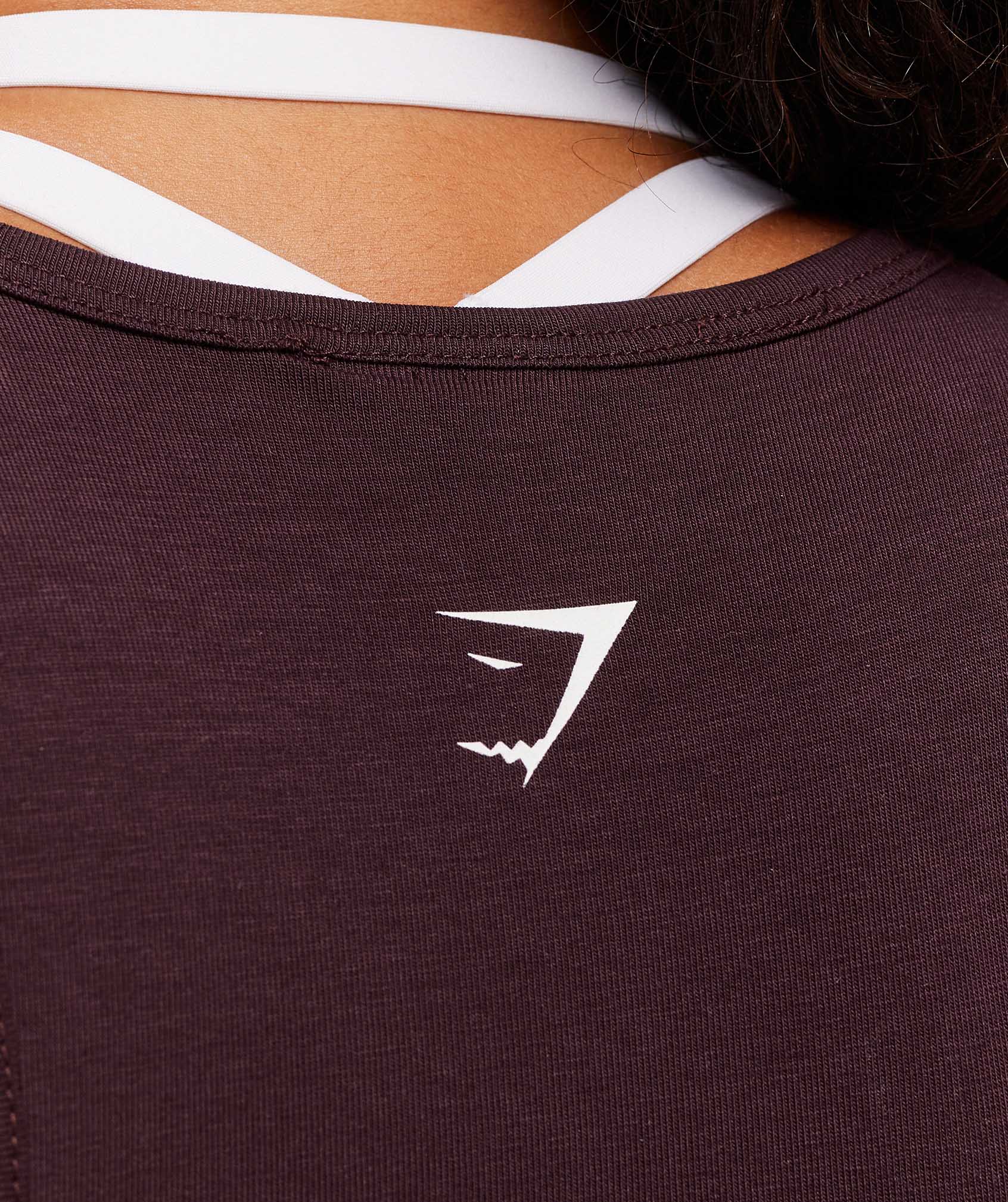 Women's Gymshark Strength Department Tank Cherry Purple