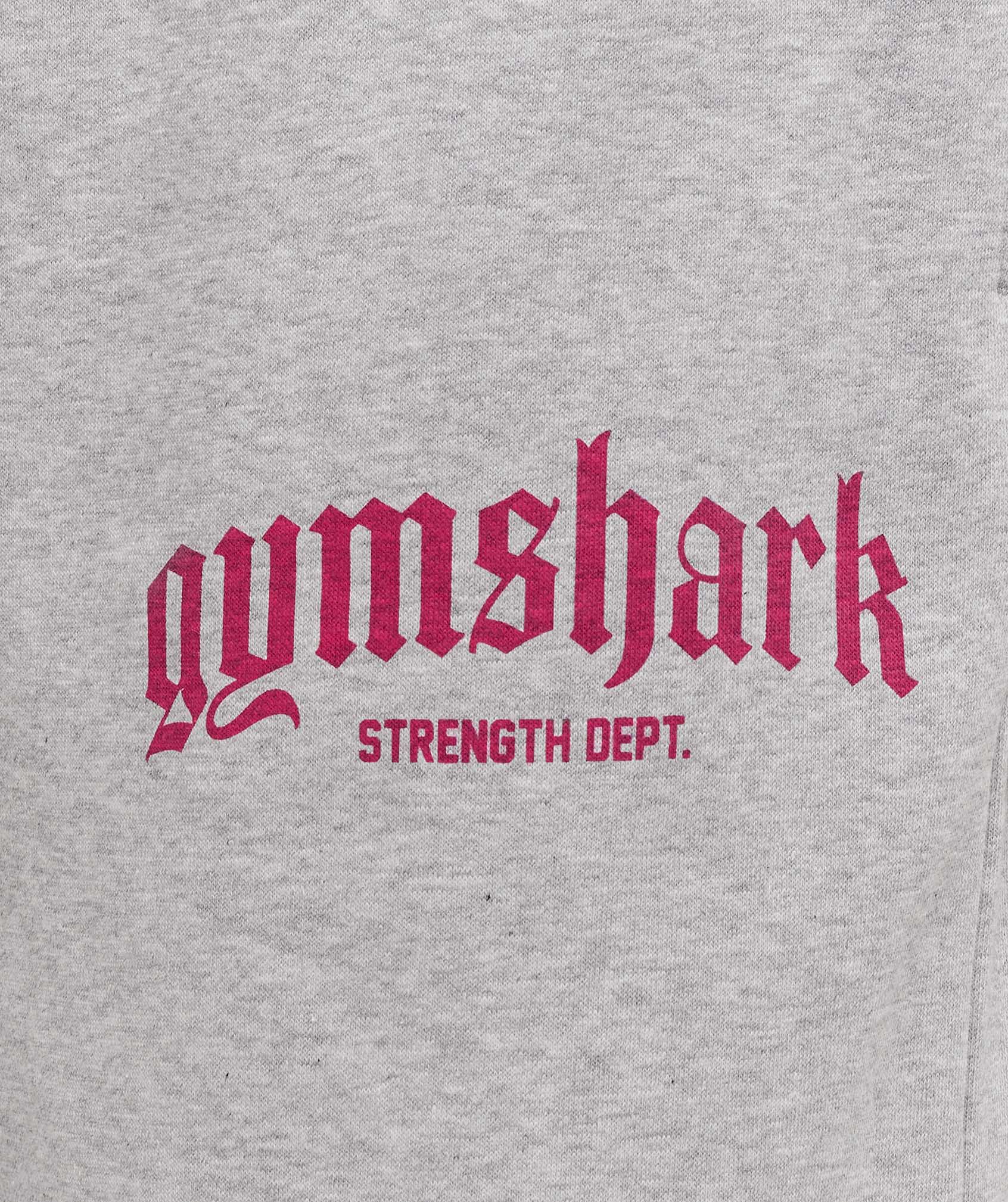 Women's Gymshark Strength Department Wide Leg Joggers Light Grey Core Marl