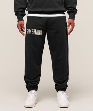 Gymshark Worn Graphic Jogger Black