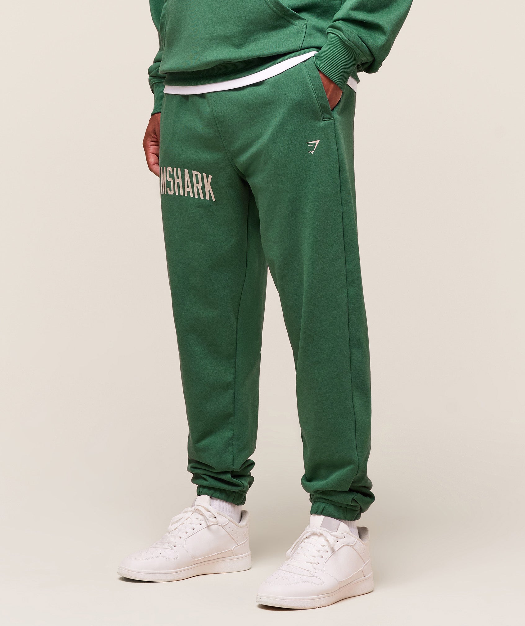 Gymshark Worn Graphic Jogger Lift Green