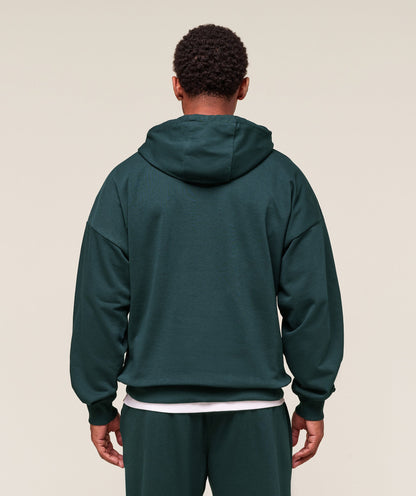 Gymshark Worn Graphic Hoodie Deep Petrol Blue