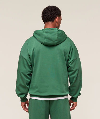 Gymshark Worn Graphic Hoodie Lift Green