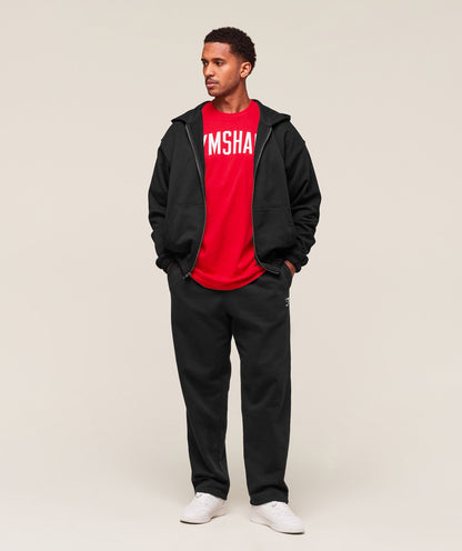 Gymshark Worn Graphic T-Shirt Athletic Red