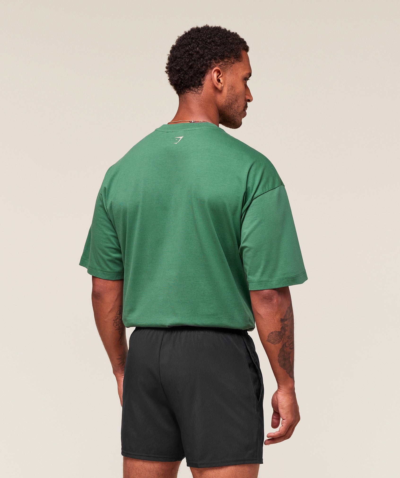 Gymshark Worn Graphic T-Shirt Lift Green