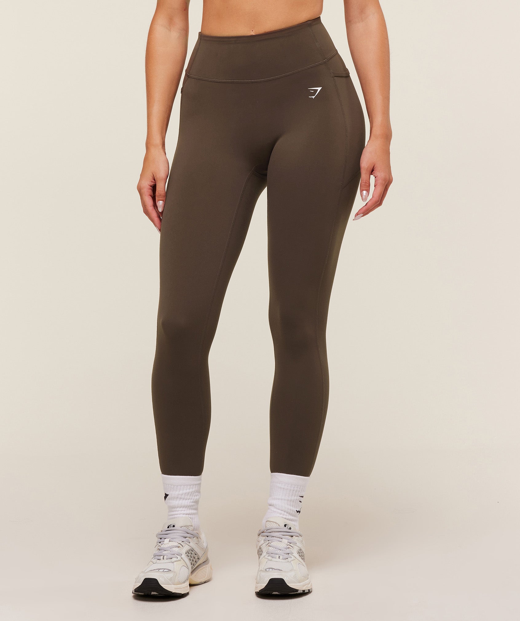 Women's Gymshark Lifting Pocket Leggings Archive Brown
