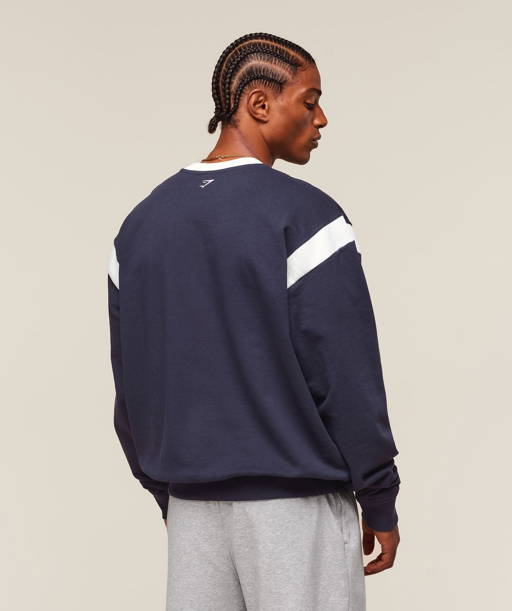 Gymshark Gslc Crew Heavy Blue