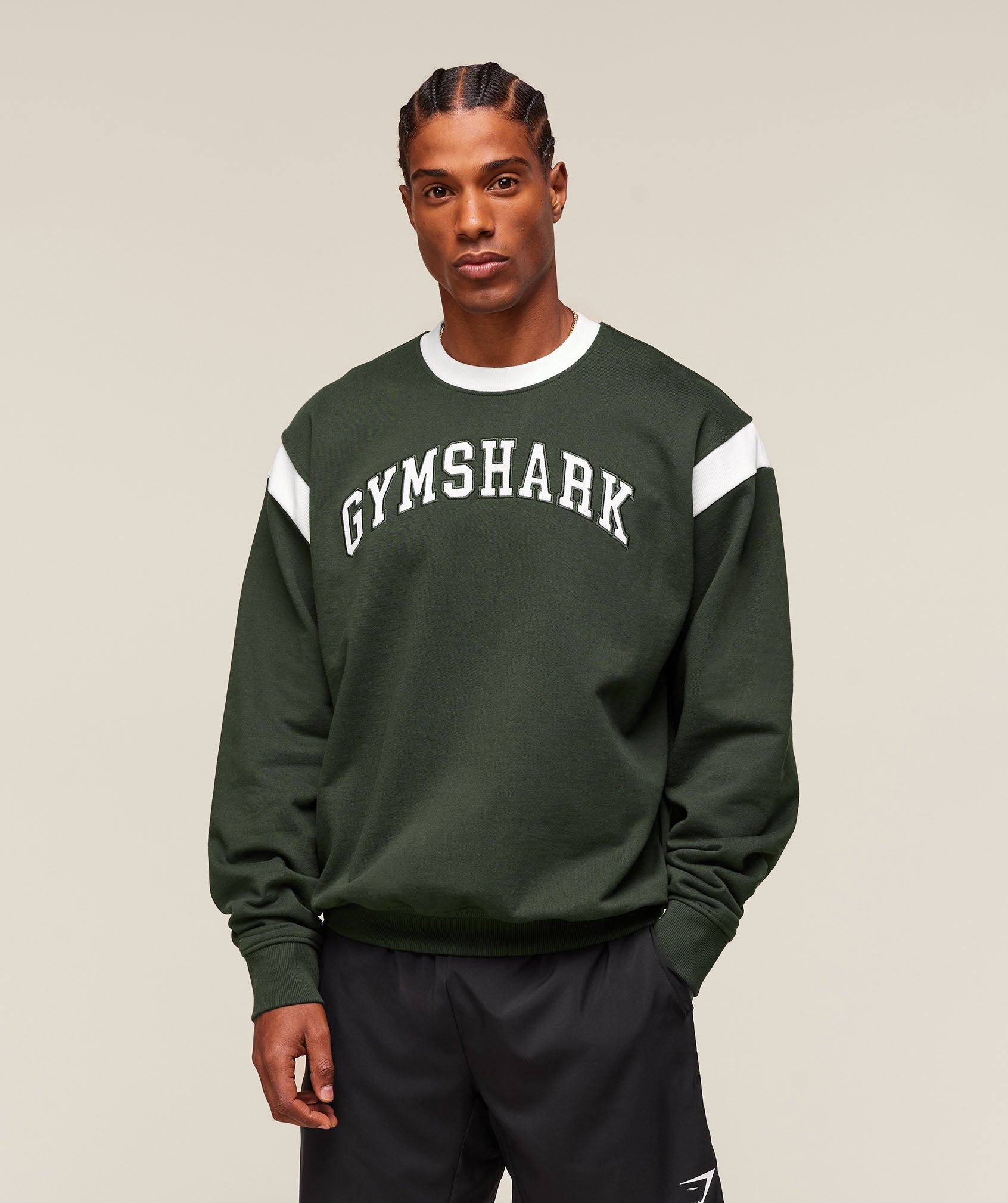Gymshark Gslc Crew Trail Green