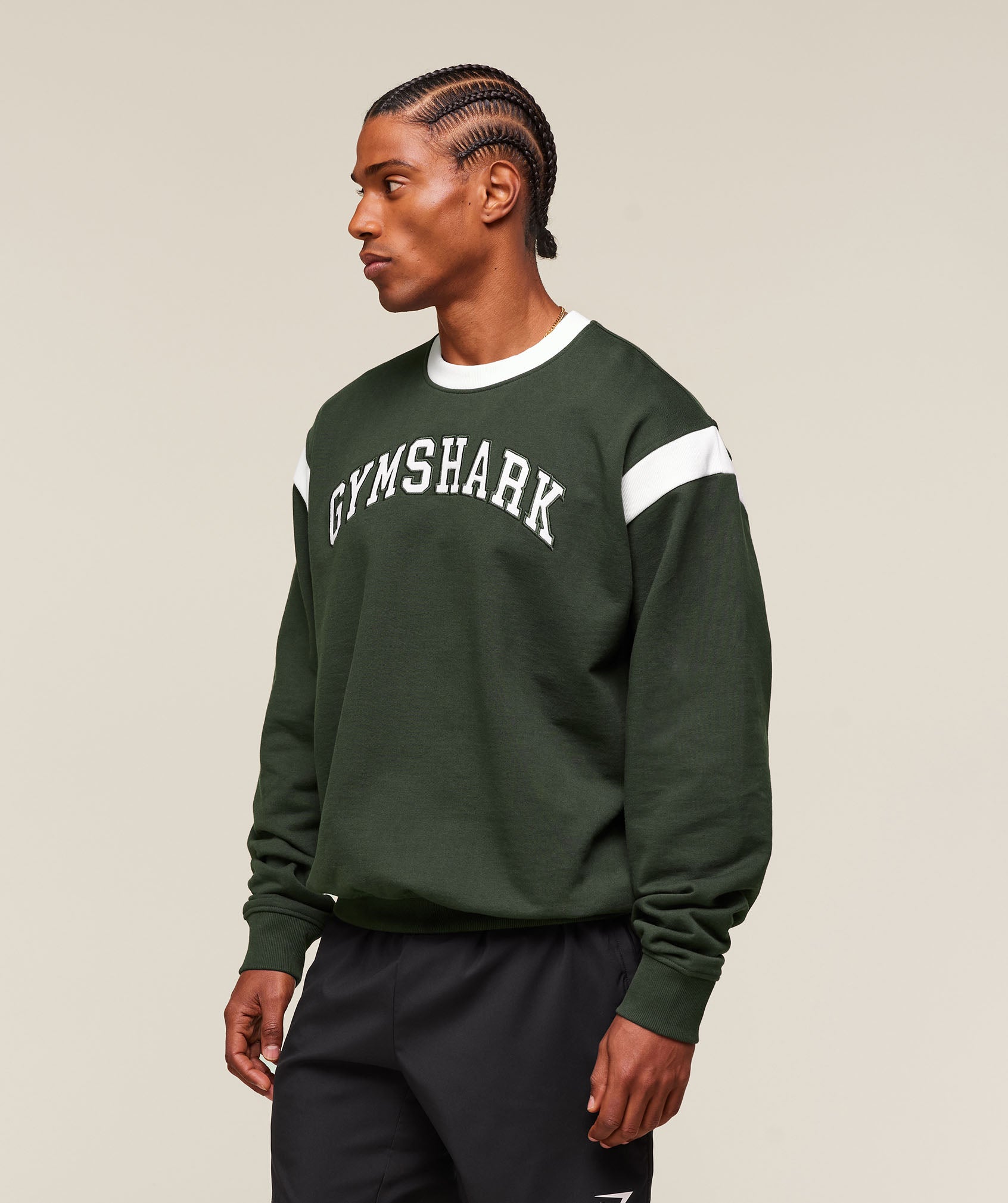 Gymshark Gslc Crew Trail Green