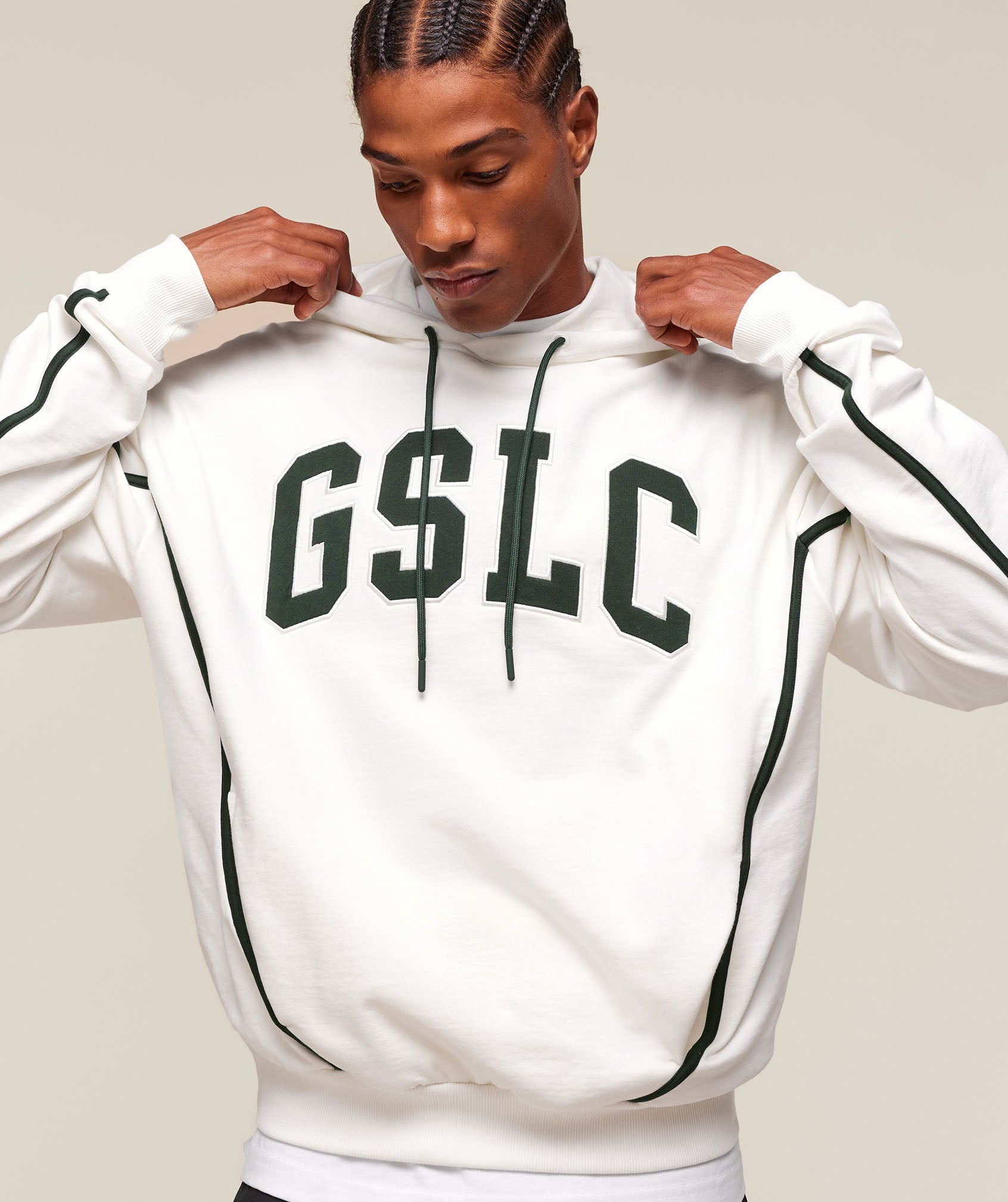 Gymshark Gslc Hoodie Soft White