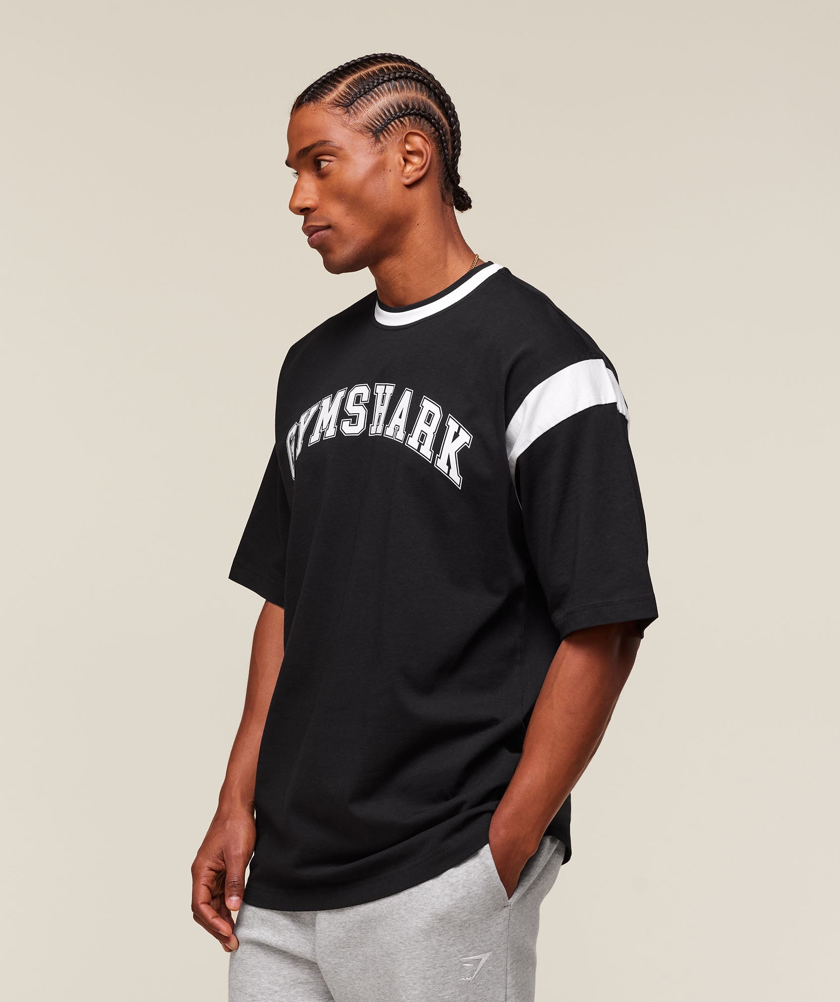 Gymshark Gslc Oversized T-Shirt Black