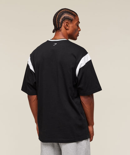 Gymshark Gslc Oversized T-Shirt Black