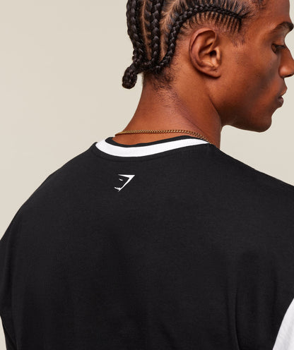 Gymshark Gslc Oversized T-Shirt Black