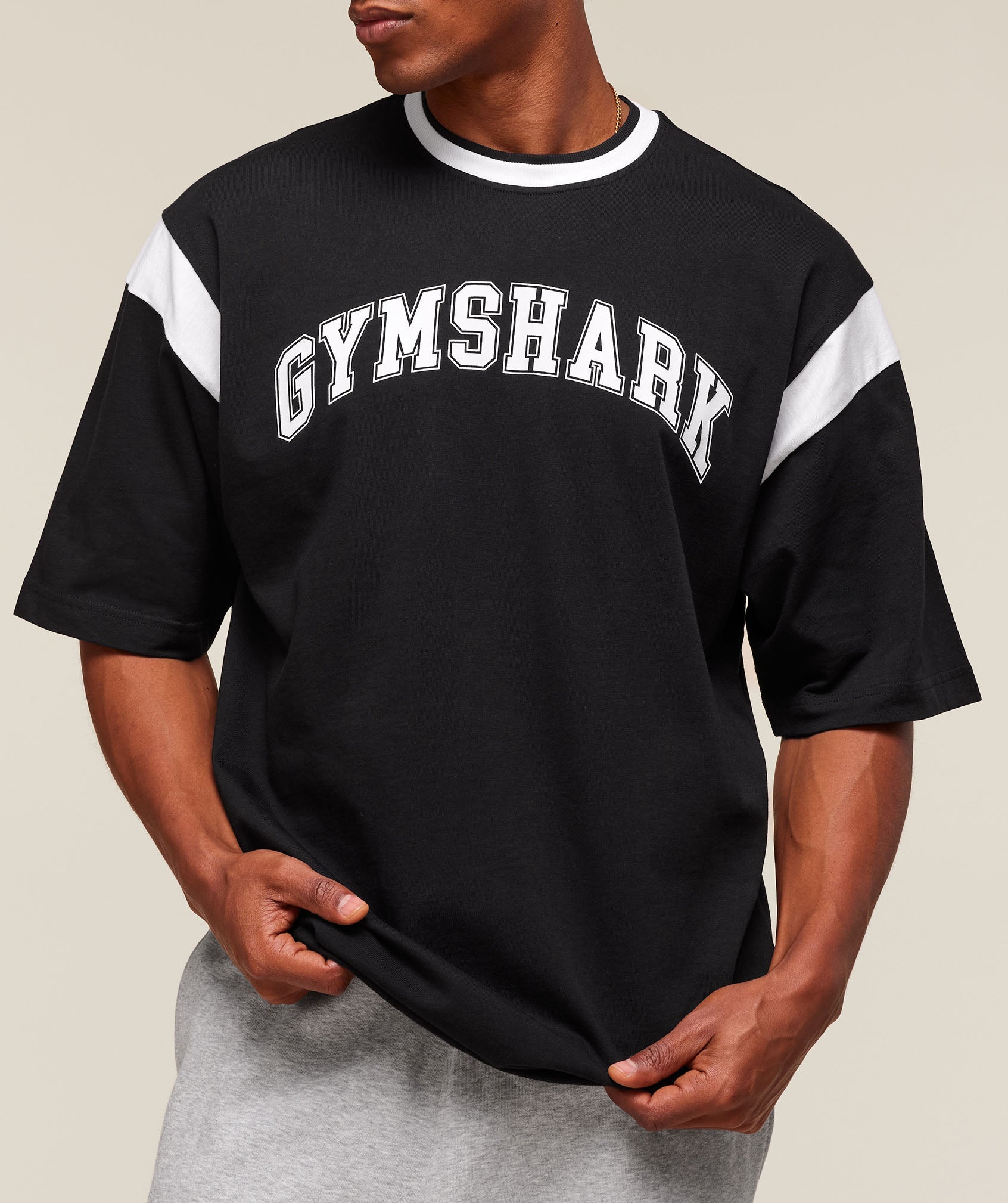 Gymshark Gslc Oversized T-Shirt Black