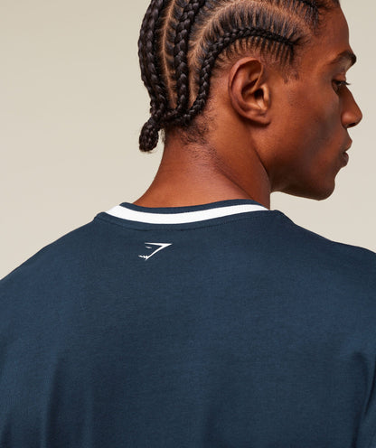 Gymshark Gslc Oversized T-Shirt Navy