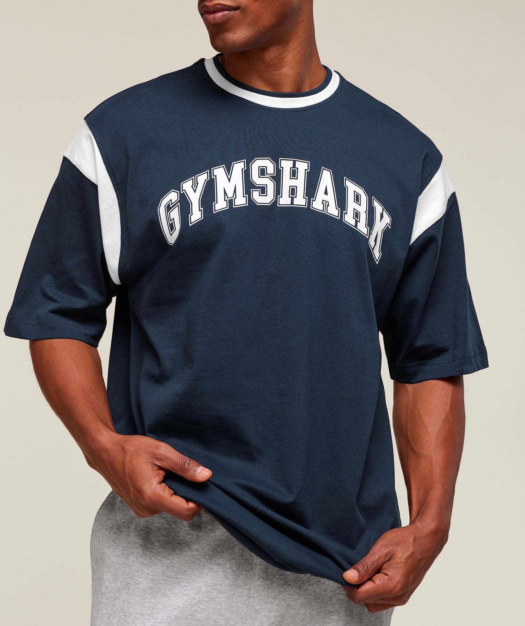 Gymshark Gslc Oversized T-Shirt Navy