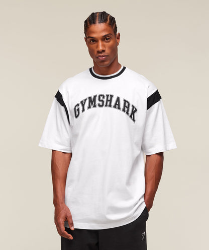 Gymshark Gslc Oversized T-Shirt White