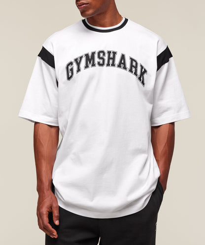 Gymshark Gslc Oversized T-Shirt White