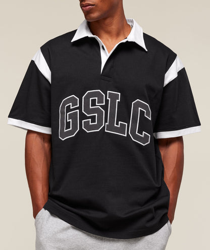 Gymshark Gslc Retro Polo Shirt Black