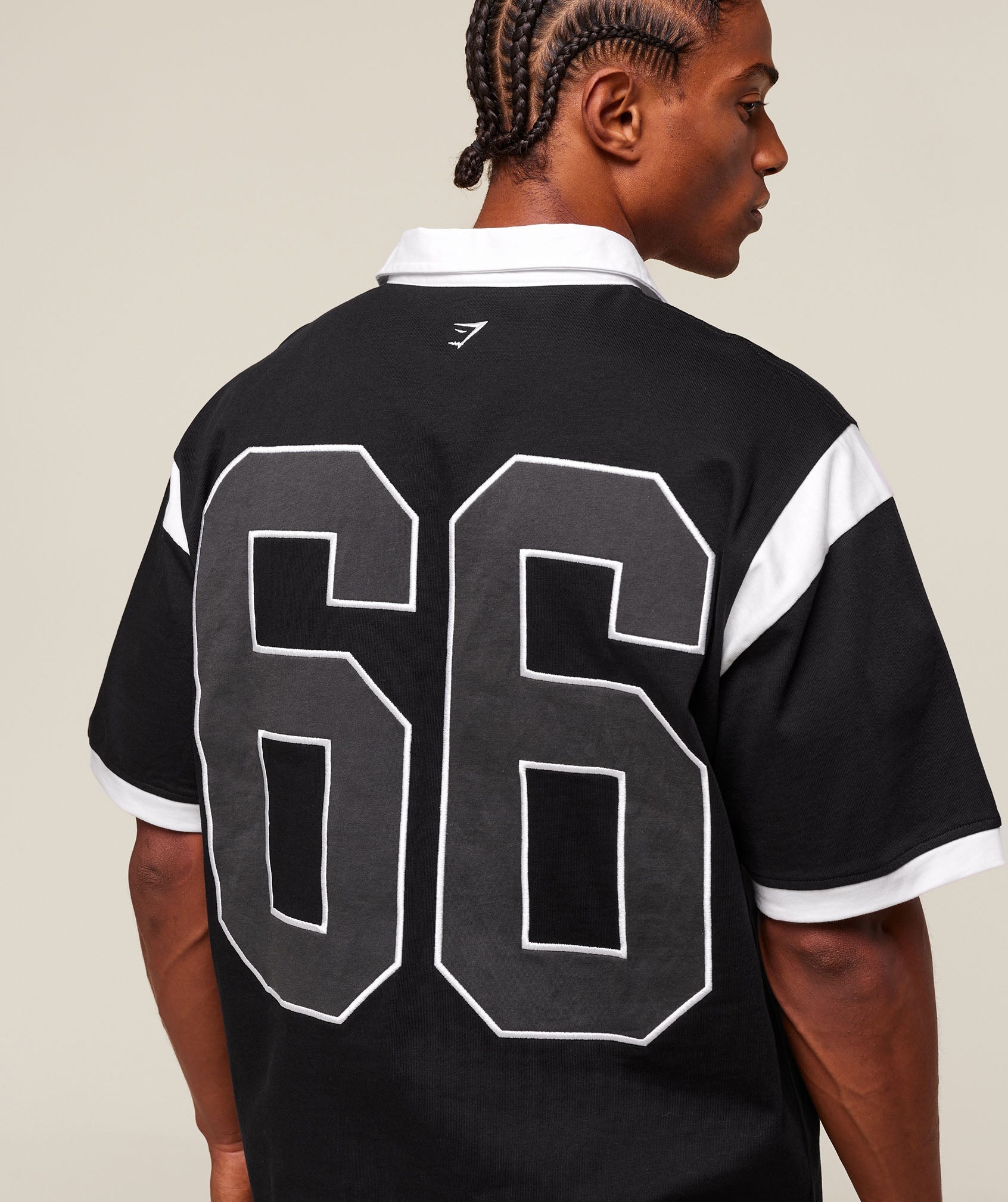Gymshark Gslc Retro Polo Shirt Black