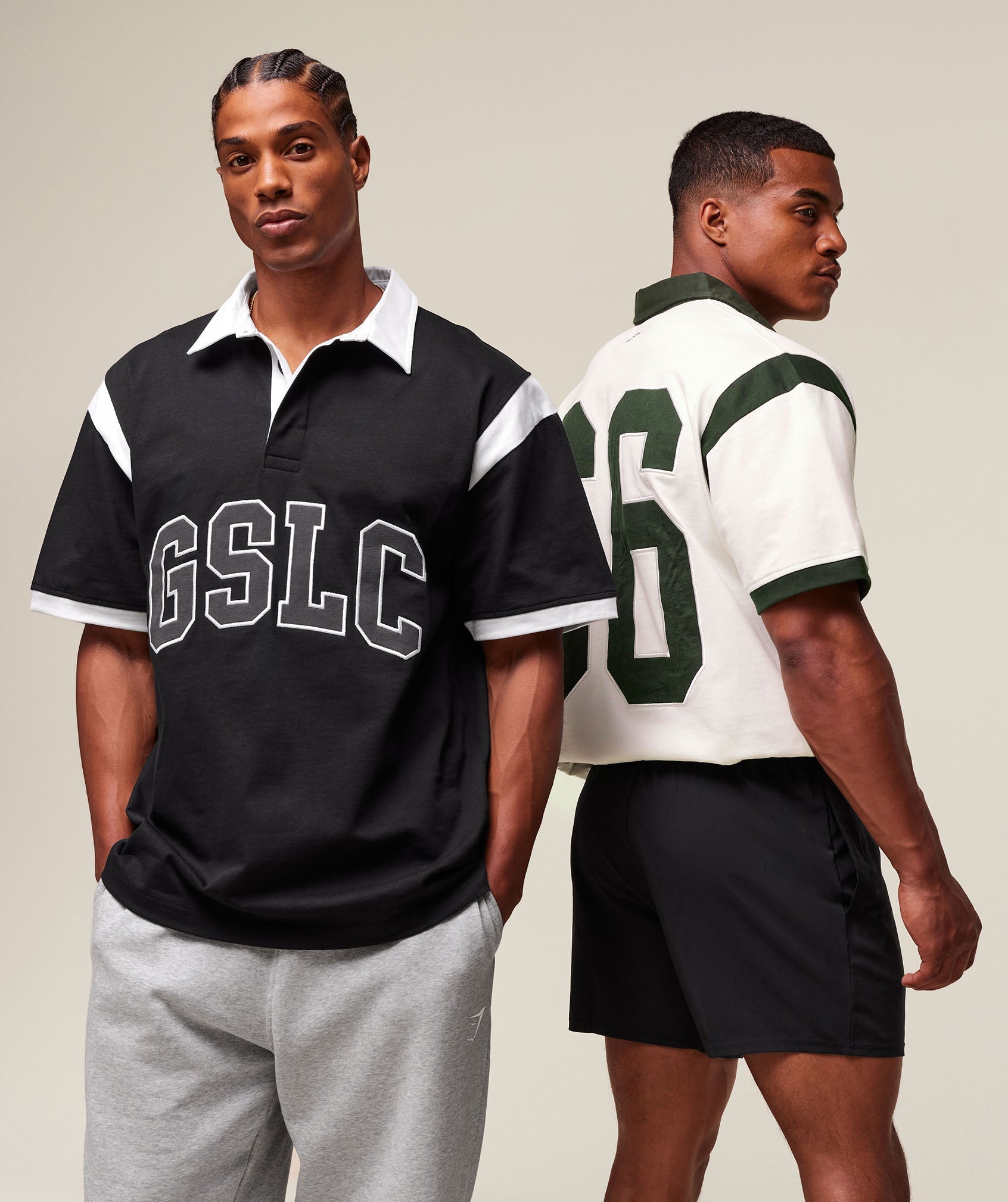 Gymshark Gslc Retro Polo Shirt Black
