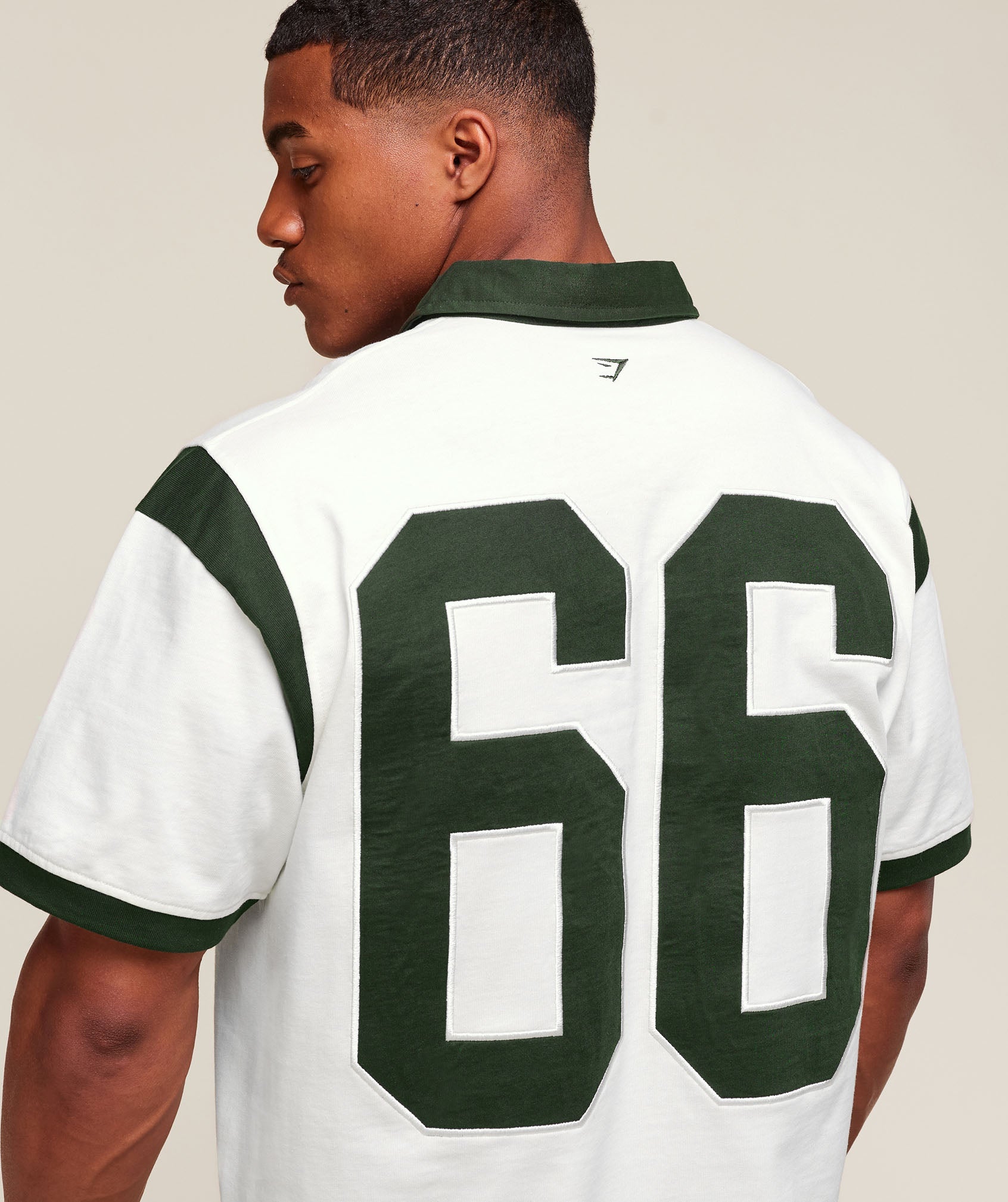 Gymshark Gslc Retro Polo Shirt Trail Green