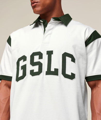 Gymshark Gslc Retro Polo Shirt Trail Green