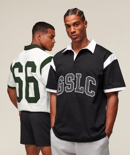 Gymshark Gslc Retro Polo Shirt Trail Green