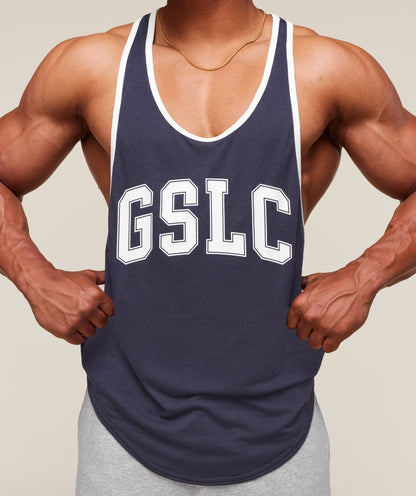 Gymshark Gslc Ringer Stringer Heavy Blue