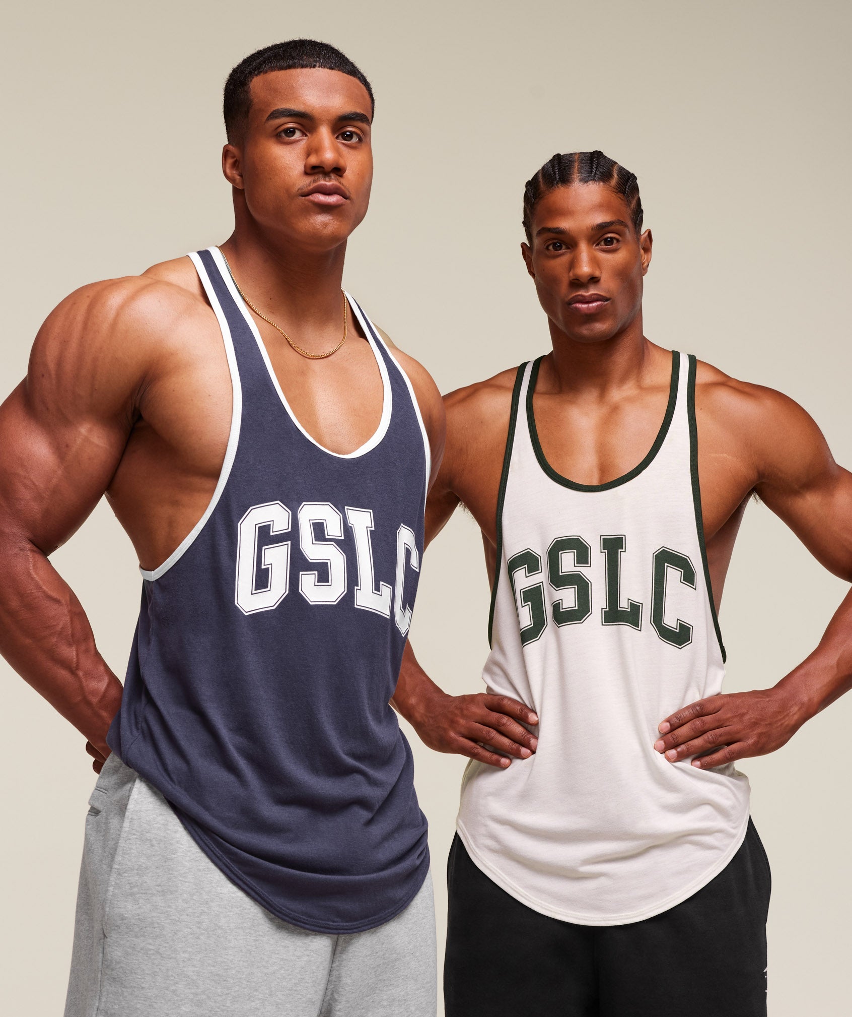 Gymshark Gslc Ringer Stringer Heavy Blue