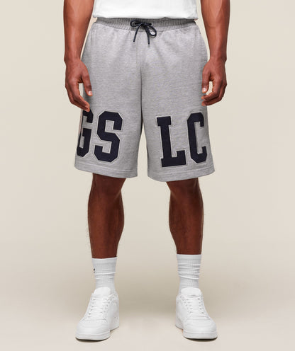 Gymshark Gslc 9" Short Light Grey Core Marl