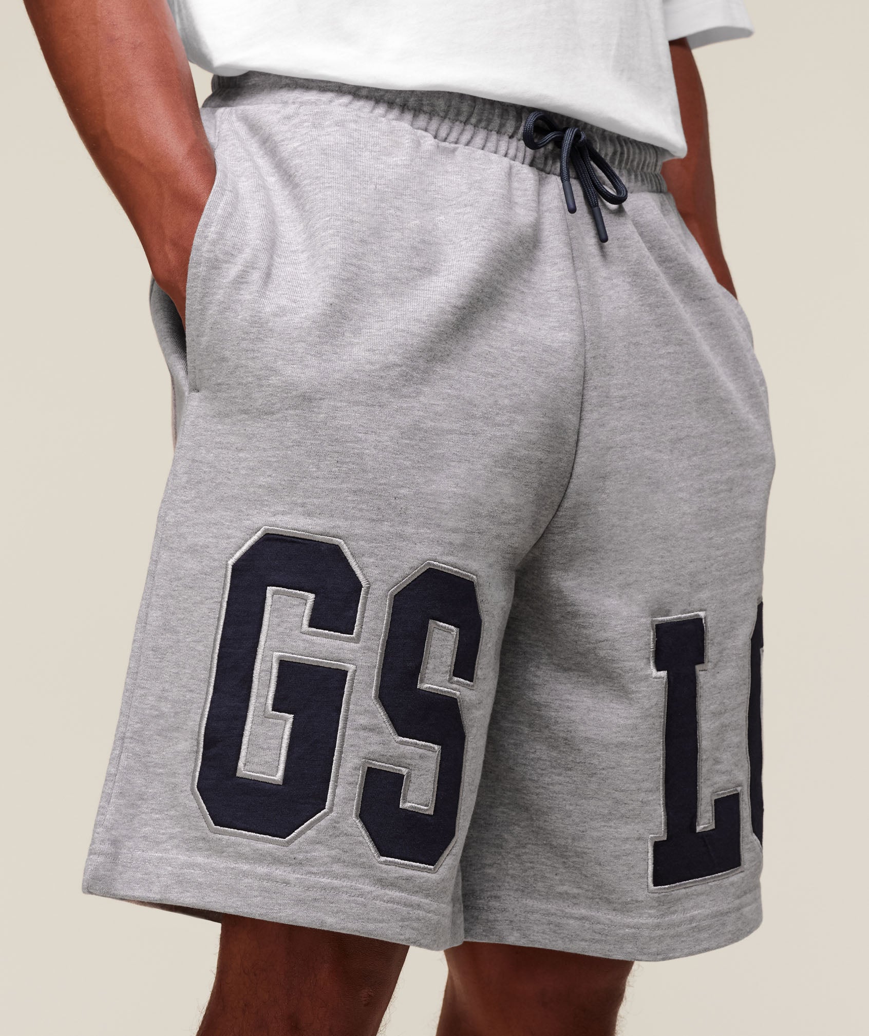 Gymshark Gslc 9" Short Light Grey Core Marl