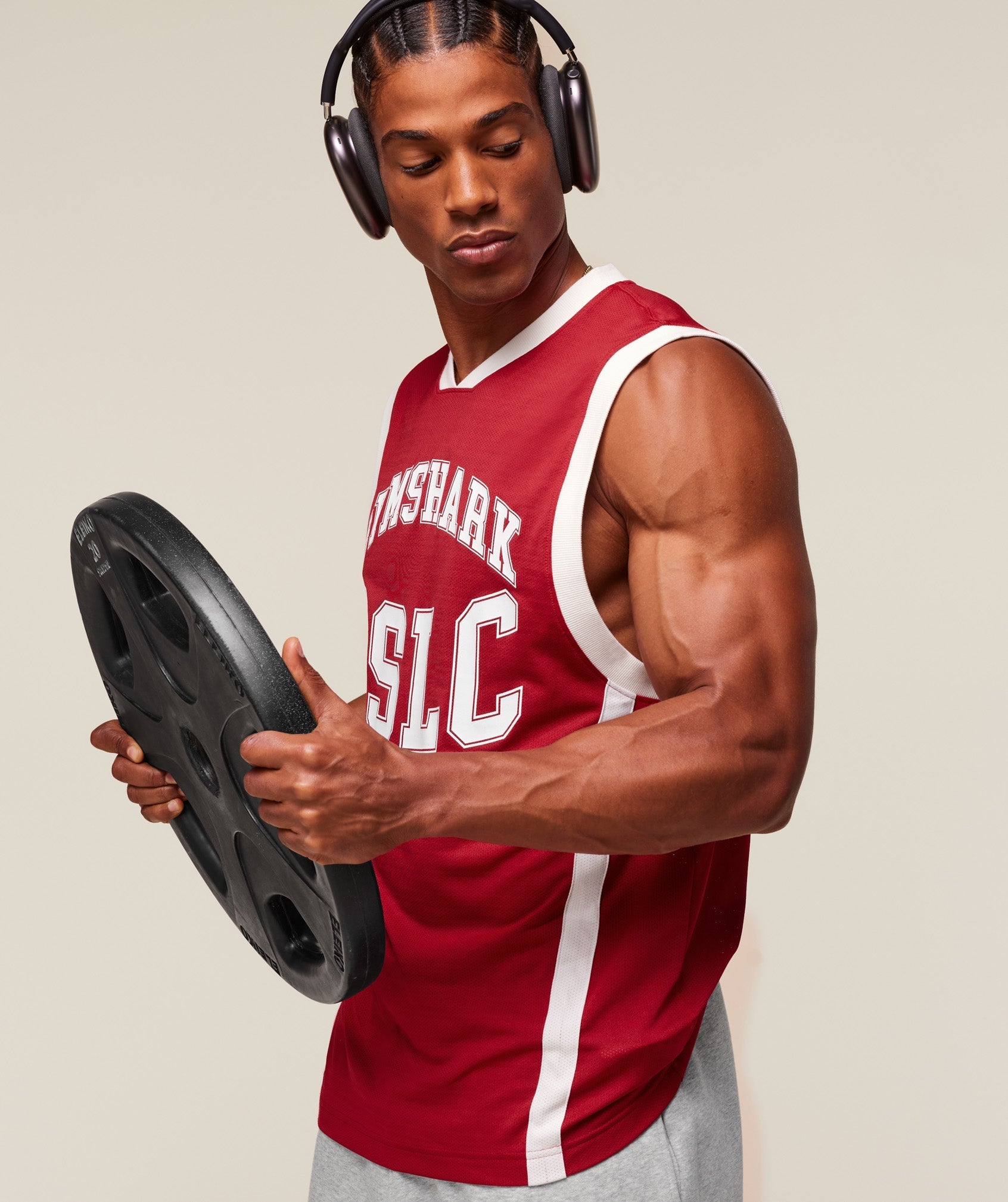 Gymshark Gslc Tank Conditioning Red