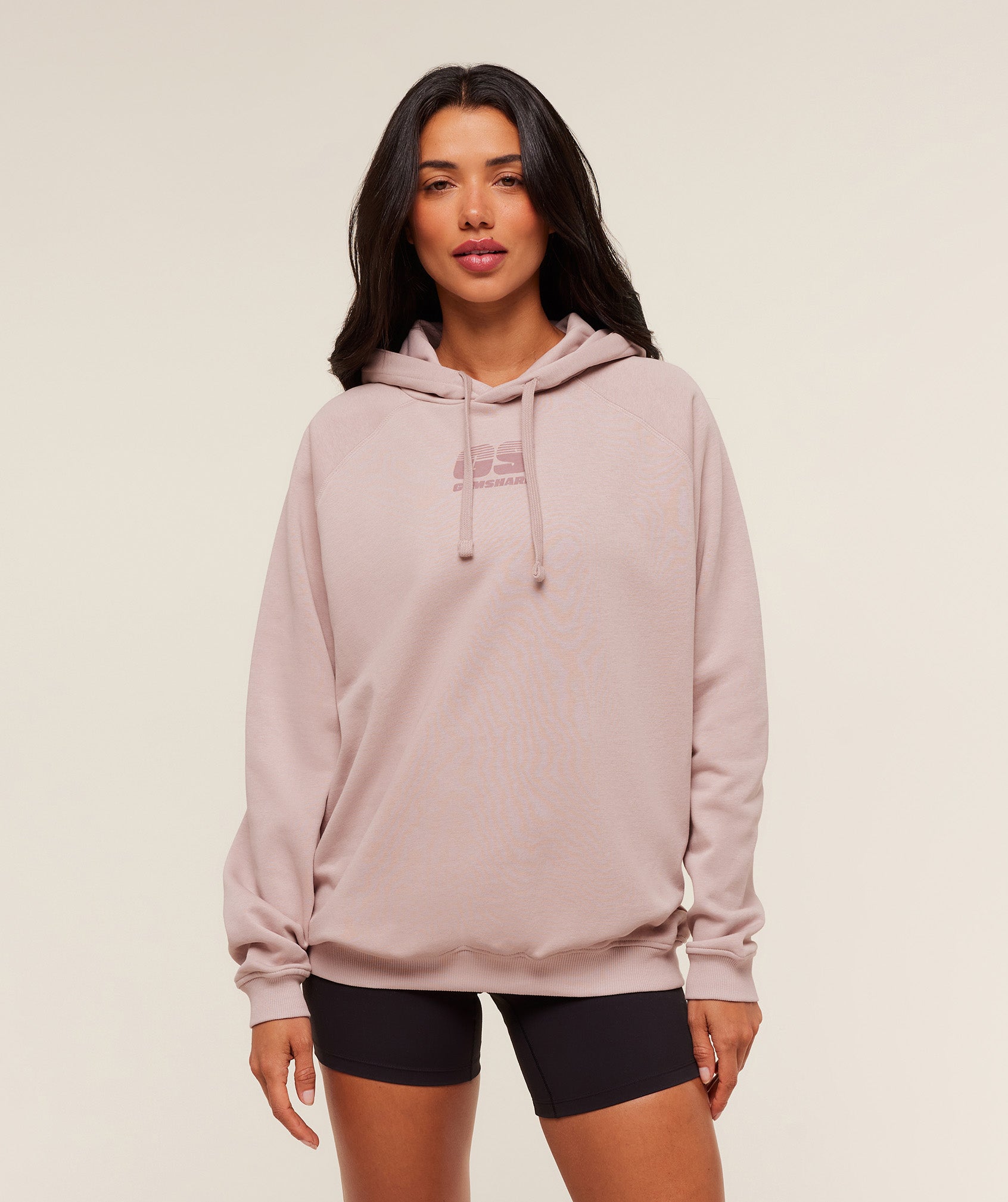 Women's Gymshark Gs Lifestyle Hoodie Gs Muted Pink